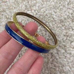 J crew bangle bracelet pair